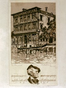 Wagner in Venice by Artist Unknown