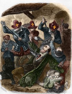 Wars of Religion: Massacre of Saint Bartholomew, August 24 by Artist Unknown