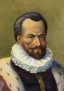 Portrait of Simon Stevin, Belgian Mathematician by Artist Unknown
