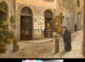 View of Via San Bernardino in Milan (1912)