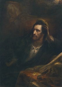 Faust in His Study by Ary Scheffer