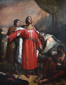 Saint Louis Visiting the Plague Victims by Ary Scheffer