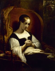 Gretchen at the Spinning Wheel, c. 1831
