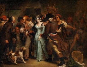 The Arrest of Charlotte Corday by Ary Scheffer