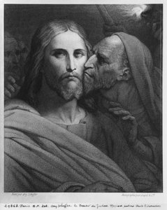 The Kiss of Judas by Ary Scheffer