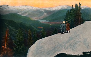 Looking Down from Mount Rainier by Asahel Curtis