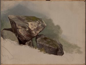Study of a Rock by Asher Brown Durand