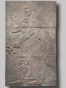 Saluting Protective Spirit by Assyrian