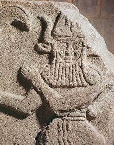 Relief depicting a Hittite idol, 11th-9th century BC by Assyrian School