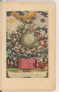 Title page of Mundus Subterraneus by Athanasius Kircher