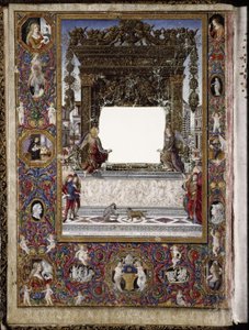 Missal of Thomas James: Frontispiece