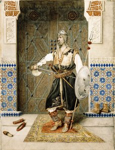 The Harem Guard by Attilio Simonetti