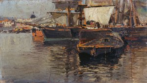 Seven views of Naples by Attillo Pratella