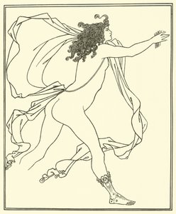 Apollo Pursuing Daphne by Aubrey Beardsley
