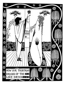 Illustration to the Book Le Morte d