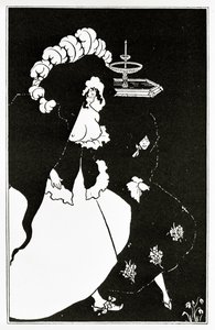 Messaline and companion returning from a brothel, c.1894 by Aubrey Beardsley