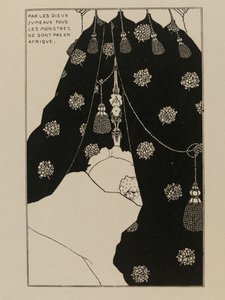 Self-Portrait in Bed by Aubrey Beardsley