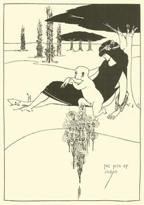 The Kiss of Judas by Aubrey Beardsley