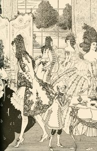 The Rape of the Lock by Aubrey Beardsley