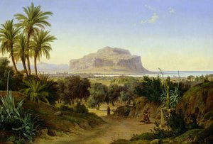 View of Palermo with Mount Pellegrino