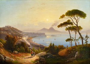 View of the Gulf of Naples