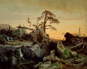 Painting by August Cappelen