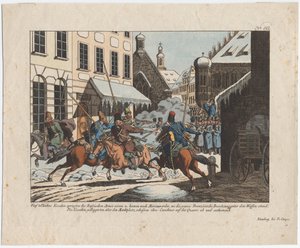 Five Cossacks entered Marienwerder