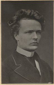 August Strindberg by August Josef Robert Roesler