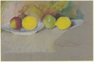 Apples and Lemons by August Macke