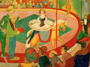 Circus Painting I: Equestrienne