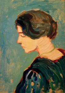 Elisabeth Macke, Study Head by August Macke
