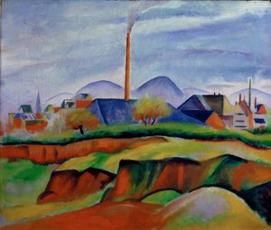 Landscape with Factory