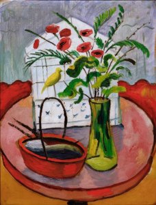 Birdcage by August Macke