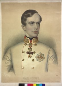 Emperor Franz Joseph I of Austria by August Prinzhofer