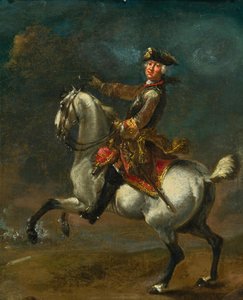 August Querfurt Prince Karl August Friedrich von Waldeck-Pyrmont Sketch by August Querfurt