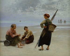 Mussel Gatherers, Brittany