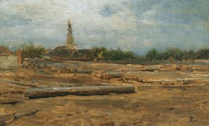 Wood Yard near Szolnok