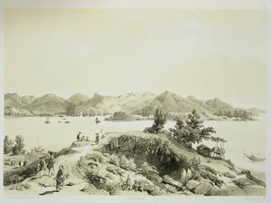 The Bay and Island of Hong Kong, Plate 4 from 