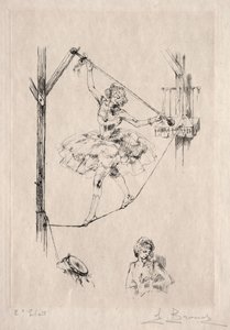 Tightrope Dancer by Auguste Brouet