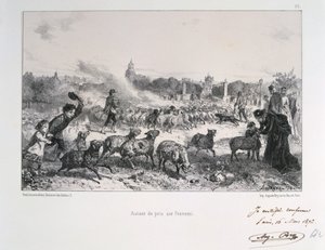 Autant de pris de lennemi, Franco-Prussian War by Auguste Bry