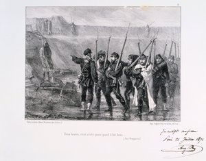 Two hours, it passes so quickly when the weather is nice, Siege of Paris, 1870-1871