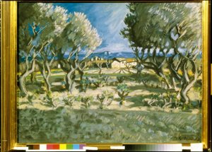 Olive Trees by Auguste Chabaud