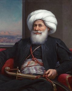 Mehemet Ali Viceroy of Egypt by Auguste Couder