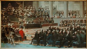 The Opening of the Estates General at Versailles by Auguste Couder