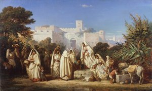 The Well of the Casbah at Tangier