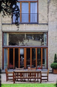 The House Cassandre in Versailles (Les Yvelines). Construction 1924-1925, Architects Auguste and Gustave Perret. Built for the Poster Designer Jean Marie Mouron, Known as Cassandre, Made of Weapon Concrete and Featuring a Large Work