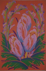 Floral design motif from 