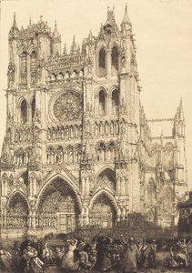 Amiens Cathedral by Auguste Lepere