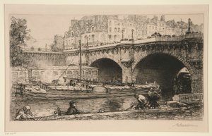 Pont Neuf by Auguste Lepere