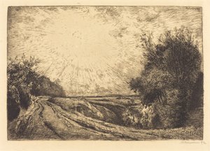 Route from La Houssoye, Crevecoeur-le-Grand